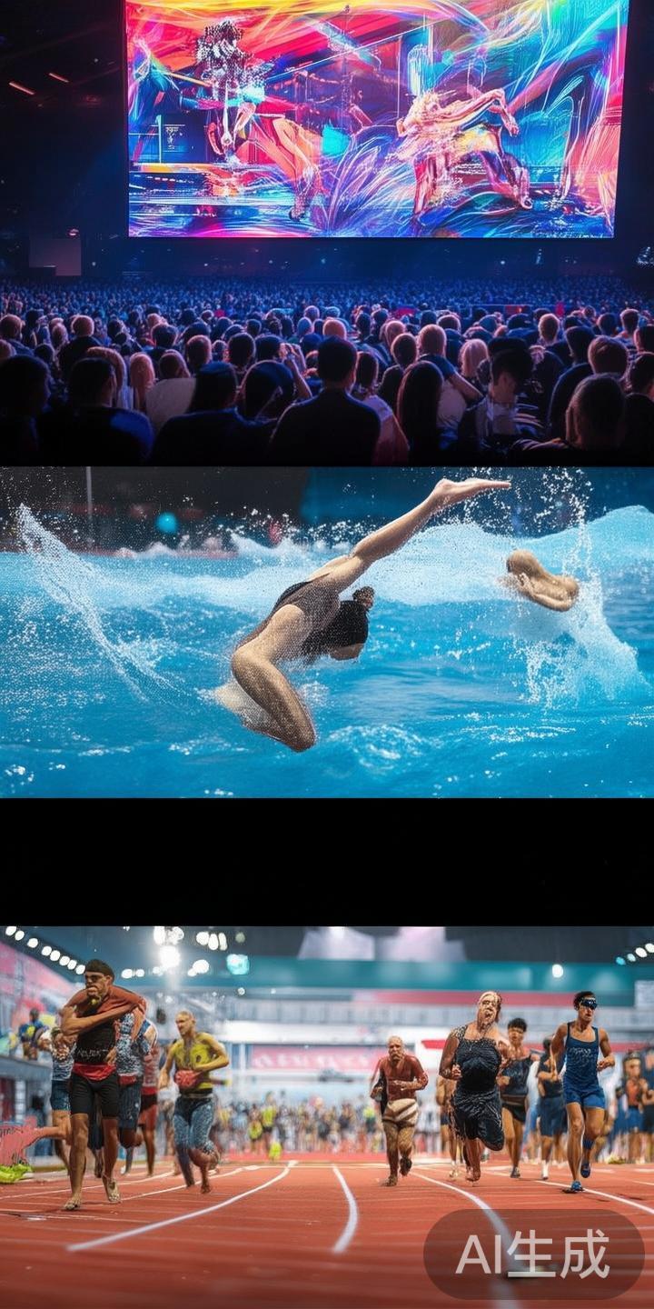 更值得一提的是，平台还涵盖了电子竞技、游泳、田径等