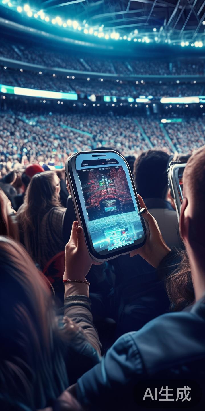凭借超低延迟技术，观众可以在赛事进行过程中，像专业